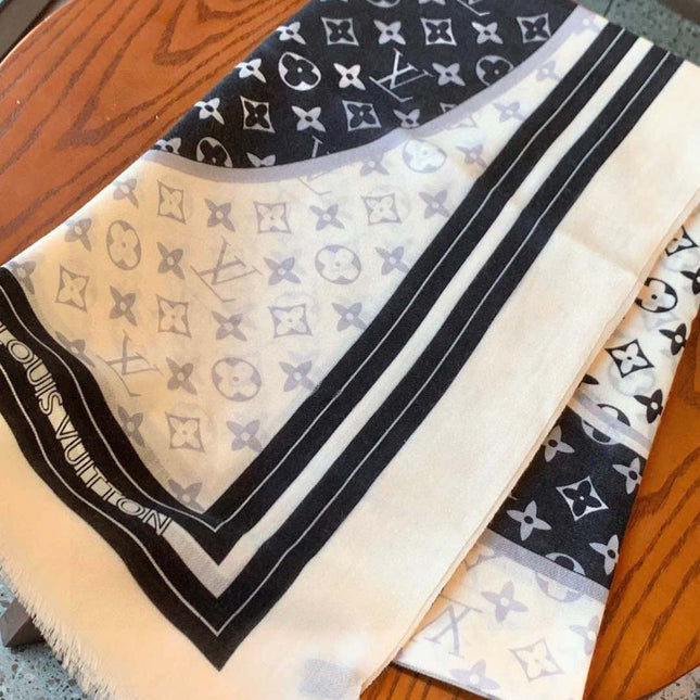 LV SCARF 200 CM IN CASHMERE 732076