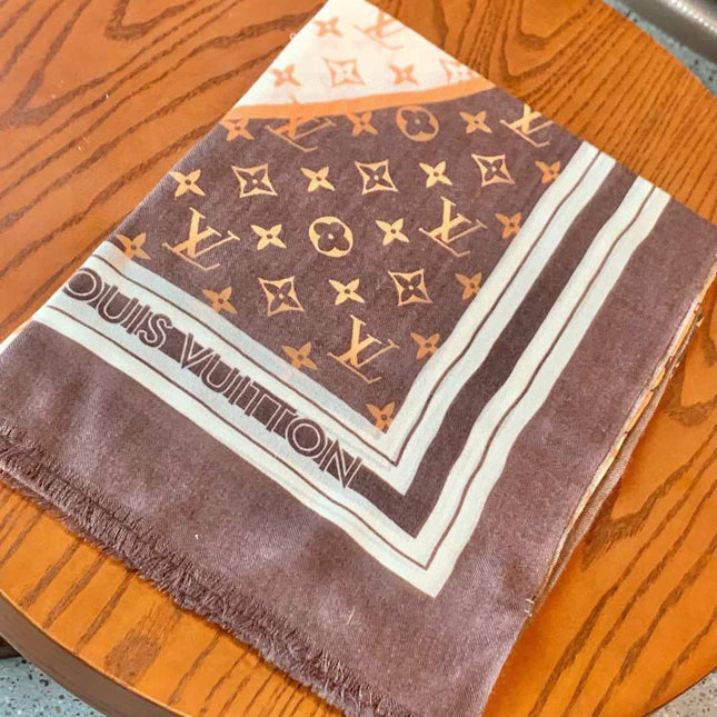 LV SCARF 200 CM IN CASHMERE 732077