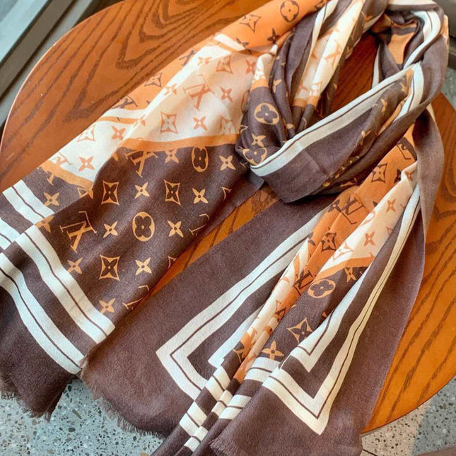 LV SCARF 200 CM IN CASHMERE 732077