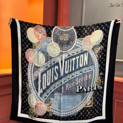 LV SCARF 200 CM IN CASHMERE 738531