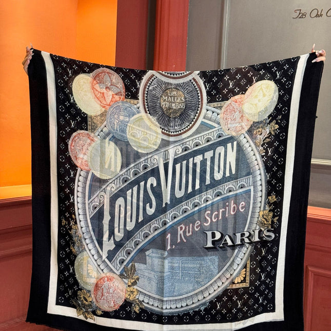 LV SCARF 200 CM IN CASHMERE 738531