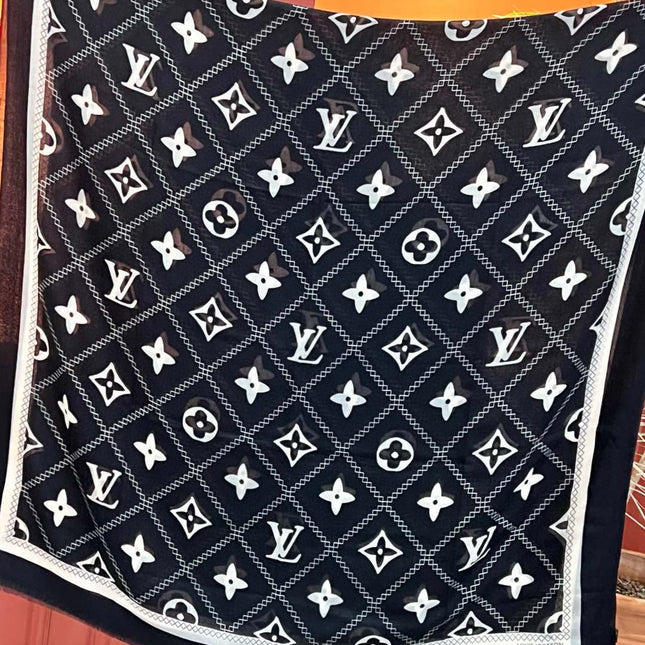 LV SCARF 200 CM IN CASHMERE 738534