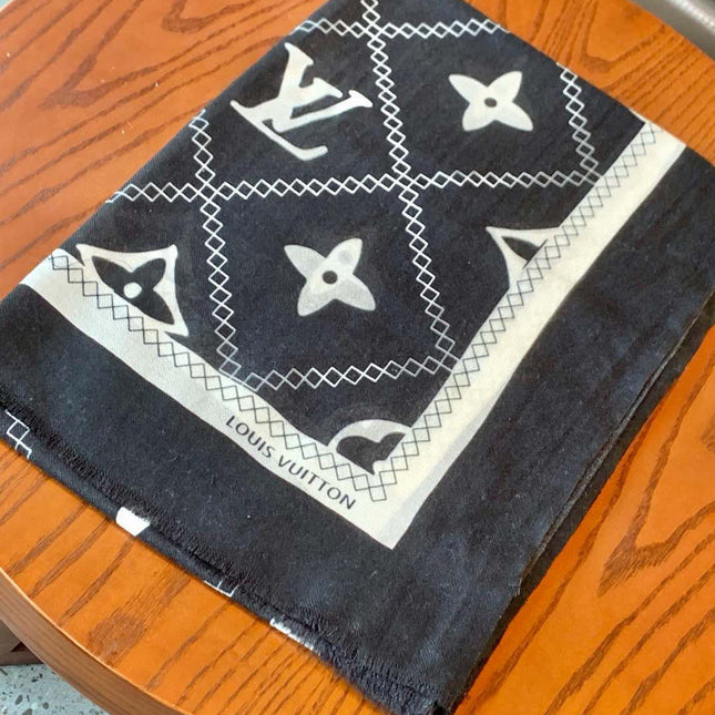 LV SCARF 200 CM IN CASHMERE 738534