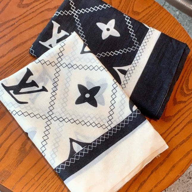 LV SCARF 200 CM IN CASHMERE 738534