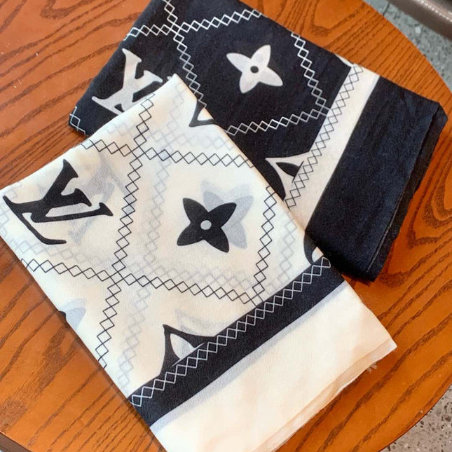 LV SCARF 200 CM IN CASHMERE 738535
