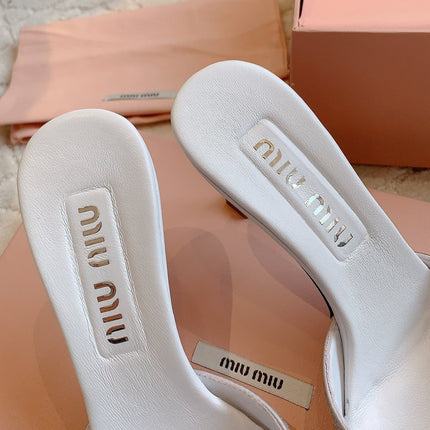 White High - Heels Diamond Sheepskin