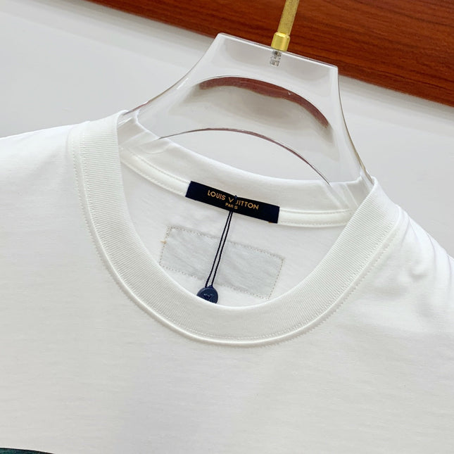 LV T-SHIRT IN WHITE PURE COTTON 238886
