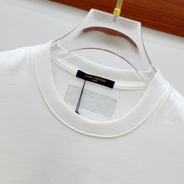LV WHITE COTTON T-SHIRT 238892