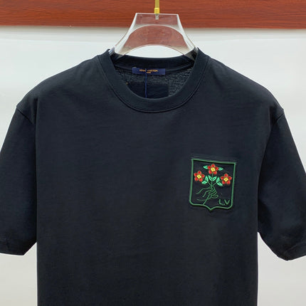 LV BLACK COTTON T-SHIRT 238893