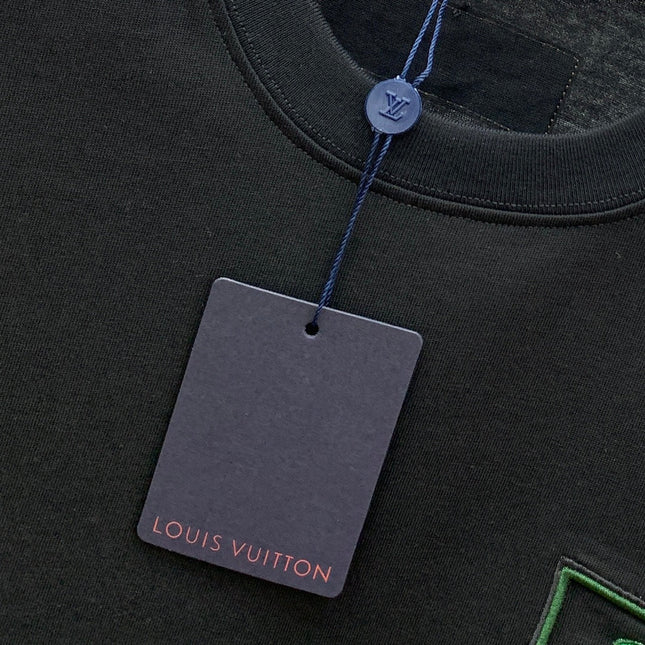 LV BLACK COTTON T-SHIRT 238893