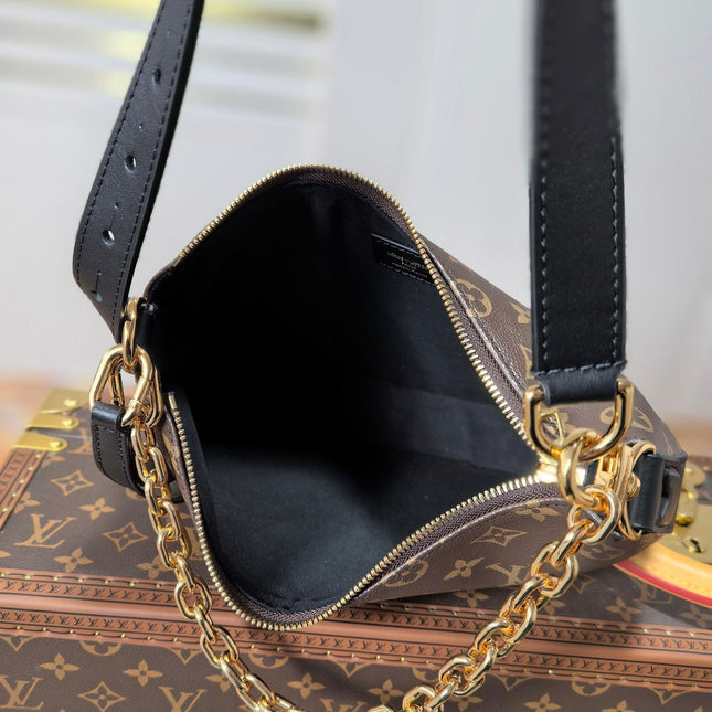 COOKIE BB 28.5 IN BROWN MONOGRAM CANVAS