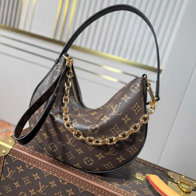 COOKIE BB 28.5 IN BROWN MONOGRAM CANVAS