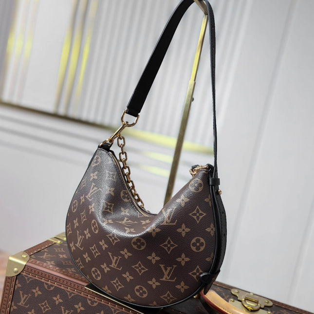 COOKIE BB 28.5 IN BROWN MONOGRAM CANVAS