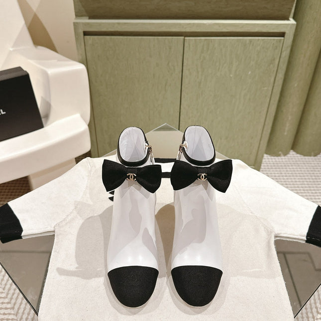 CC SHORT BOOST WHITE PURE LAMBSKIN