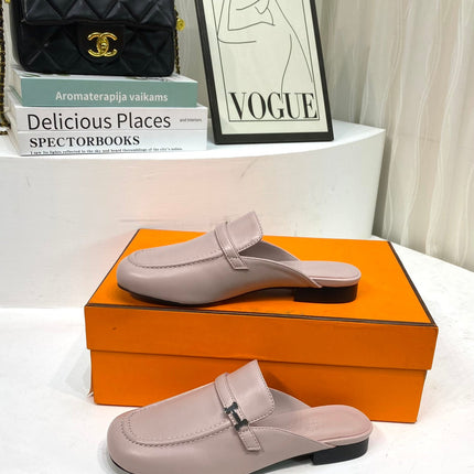 IENA MULE CREPE CALFSKIN