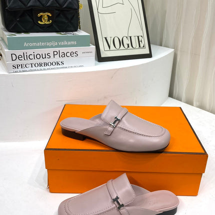IENA MULE CREPE CALFSKIN