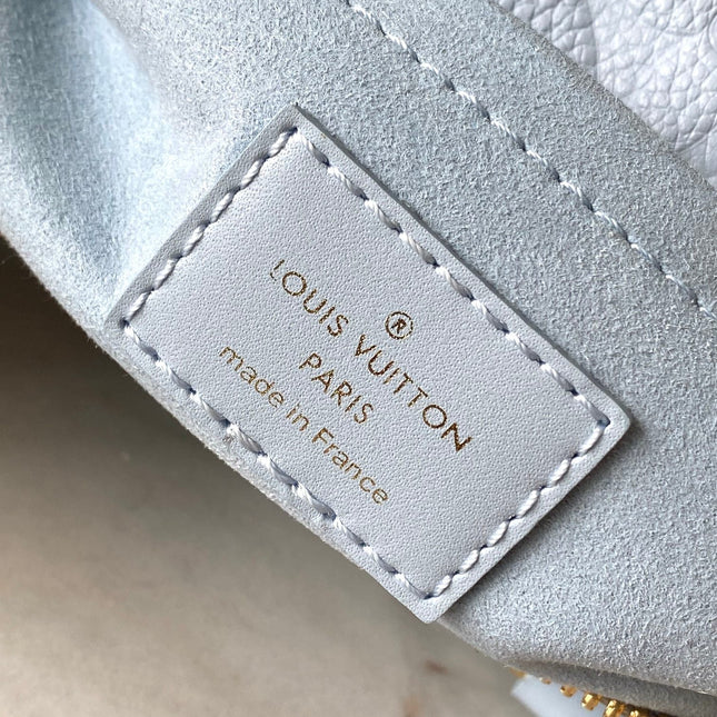 SPEEDY BANDOULIÈRE 20 IN BLUE HOUR MONOGRAM EMPREINTE LEATHER