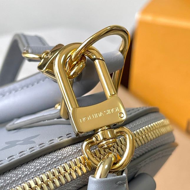 ALMA BB 23 IN TRIANON MONOGRAM CALFSKIN GOLD HARDWARE