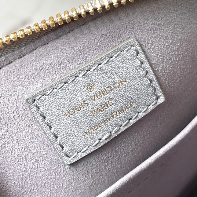 ALMA BB 23 IN TRIANON MONOGRAM CALFSKIN GOLD HARDWARE