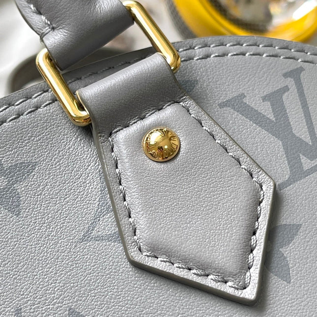 ALMA BB 23 IN TRIANON MONOGRAM CALFSKIN GOLD HARDWARE