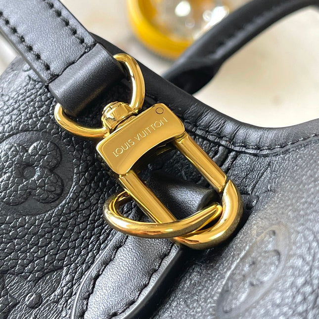 BABYLONE TOTE 31 IN BLACK MONOGRAM EMPREINTE LEATHER