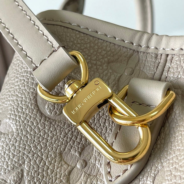 BABYLONE TOTE 31 IN TOURTERELLE MONOGRAM EMPREINTE LEATHER