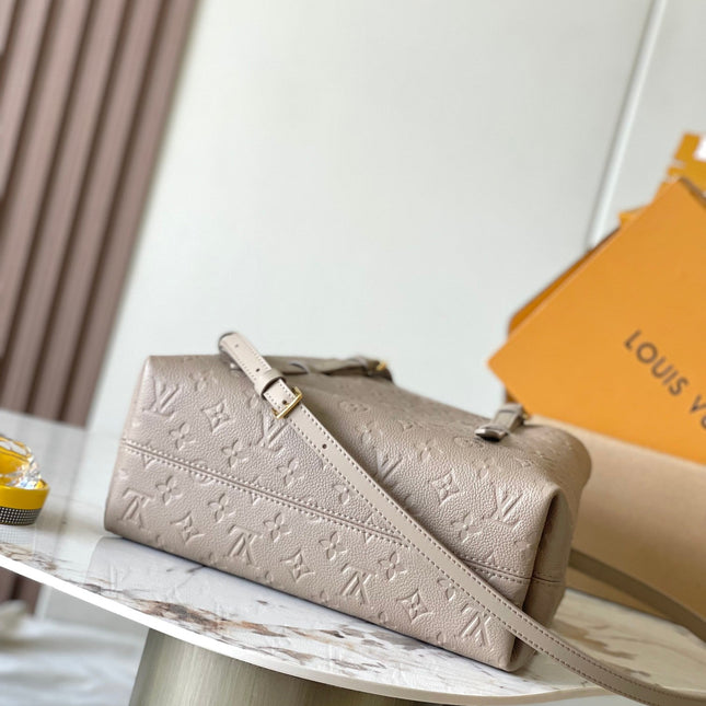 BABYLONE TOTE 31 IN TOURTERELLE MONOGRAM EMPREINTE LEATHER