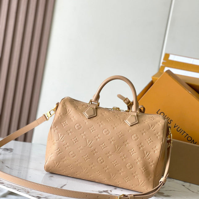 SPEEDY SOFT 30 IN PALE ORANGE EMBOSSED CALFSKIN