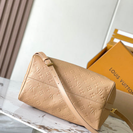 SPEEDY SOFT 30 IN PALE ORANGE EMBOSSED CALFSKIN