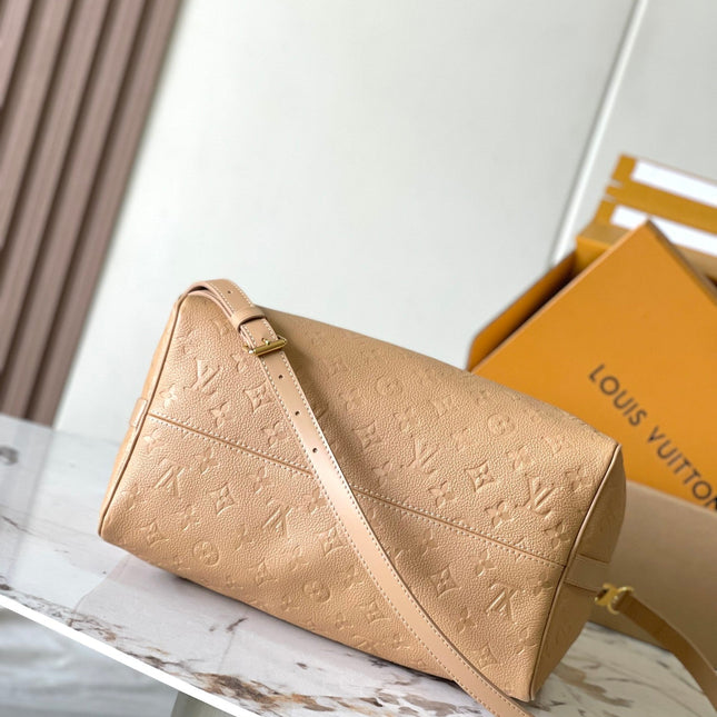 SPEEDY SOFT 30 IN PALE ORANGE EMBOSSED CALFSKIN