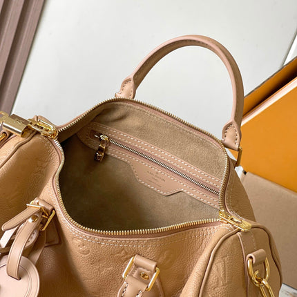 SPEEDY SOFT 30 IN PALE ORANGE EMBOSSED CALFSKIN