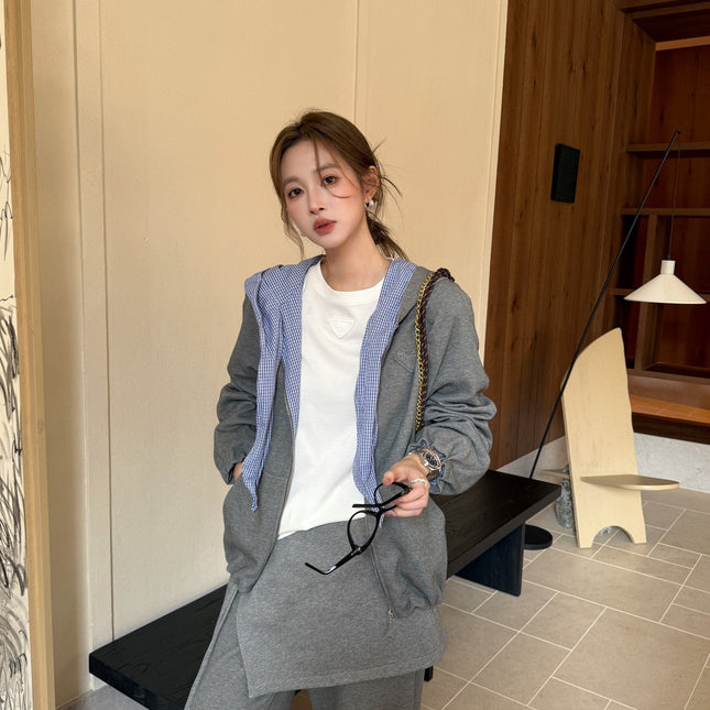 PRADA SWEATSHIRT AND SWEATPANTS SET STYLE 202