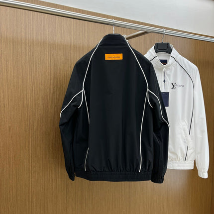 LV WINDBREAKER JACKET BLACK 239063