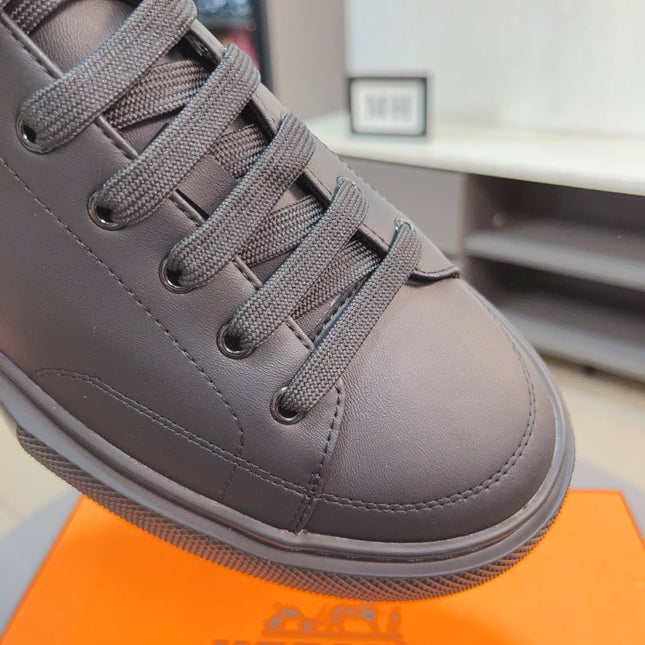 HM IRWIN SNEAKER BLACK CALFSKIN