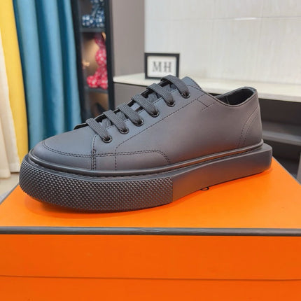 HM IRWIN SNEAKER BLACK CALFSKIN
