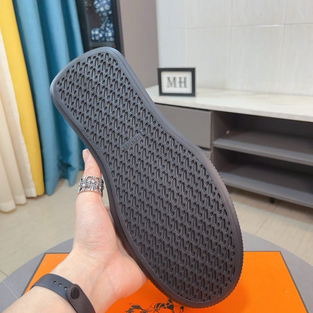 HM IRWIN SNEAKER BLACK CALFSKIN