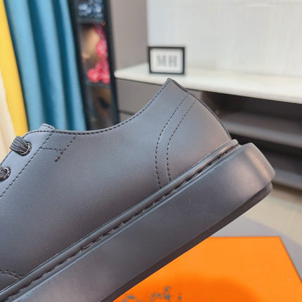 HM IRWIN SNEAKER BLACK CALFSKIN