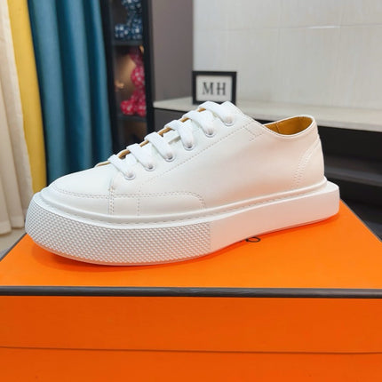 HM IRWIN SNEAKER WHITE CALFSKIN
