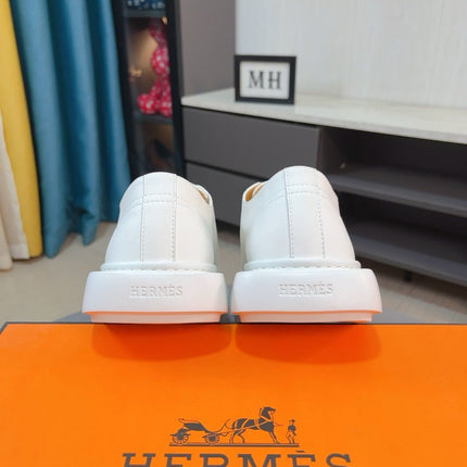 HM IRWIN SNEAKER WHITE CALFSKIN