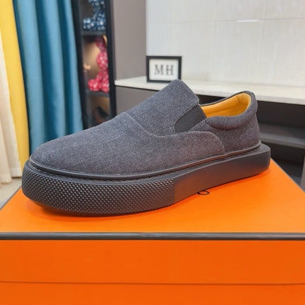 HM LANCE SLIP-ON SNEAKER FOSSIL DENIM