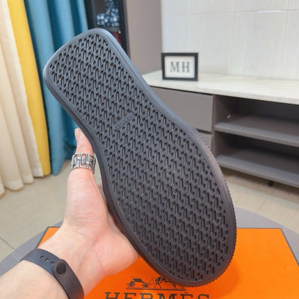 HM LANCE SLIP-ON SNEAKER FOSSIL DENIM