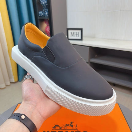 HM LANCE SLIP-ON SNEAKER DENIM COLOR CALFSKIN