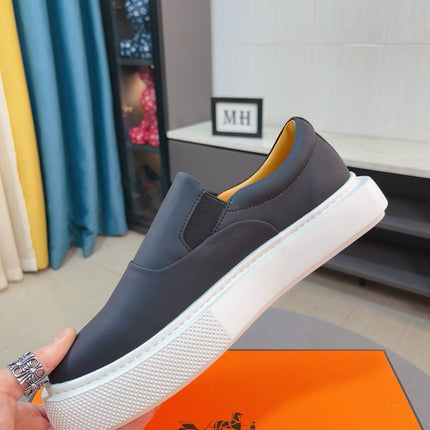 HM LANCE SLIP-ON SNEAKER DENIM COLOR CALFSKIN