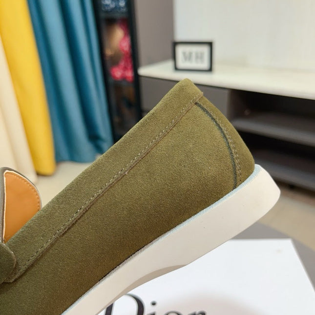 CD GRANVILLE BASIC LOAFER OLIVE JACQUARD