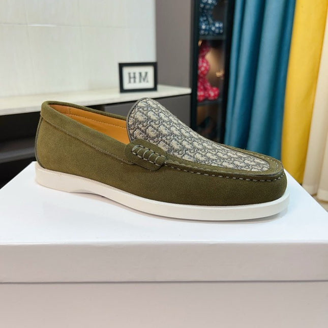 CD GRANVILLE BASIC LOAFER OLIVE JACQUARD