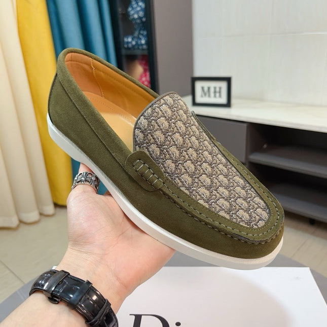 CD GRANVILLE BASIC LOAFER OLIVE JACQUARD