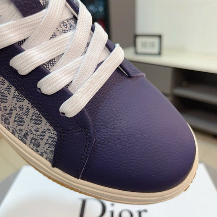 CD RETRO SNEAKER NAVY CALFSKIN