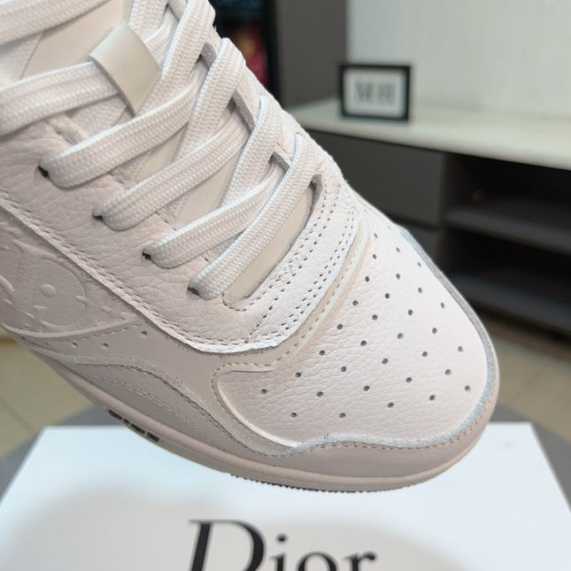 CD B27 LOW-TOP SNEAKER WHITE MONOGRAM CALFSKIN