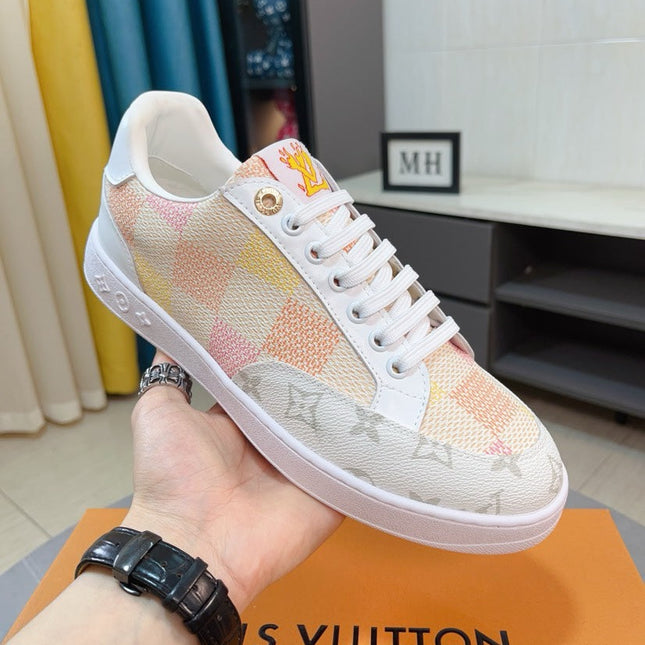 BEVERLY HILLS SNEAKERS IN LIGHT PINK FABRIC