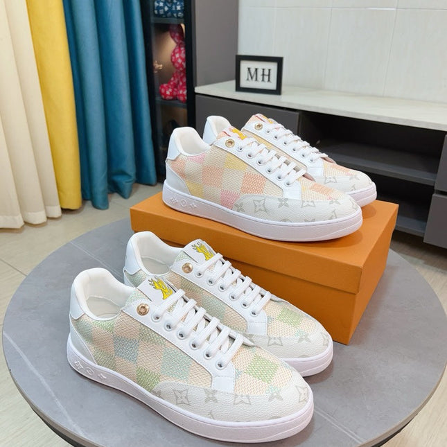 BEVERLY HILLS SNEAKERS IN LIGHT PINK FABRIC